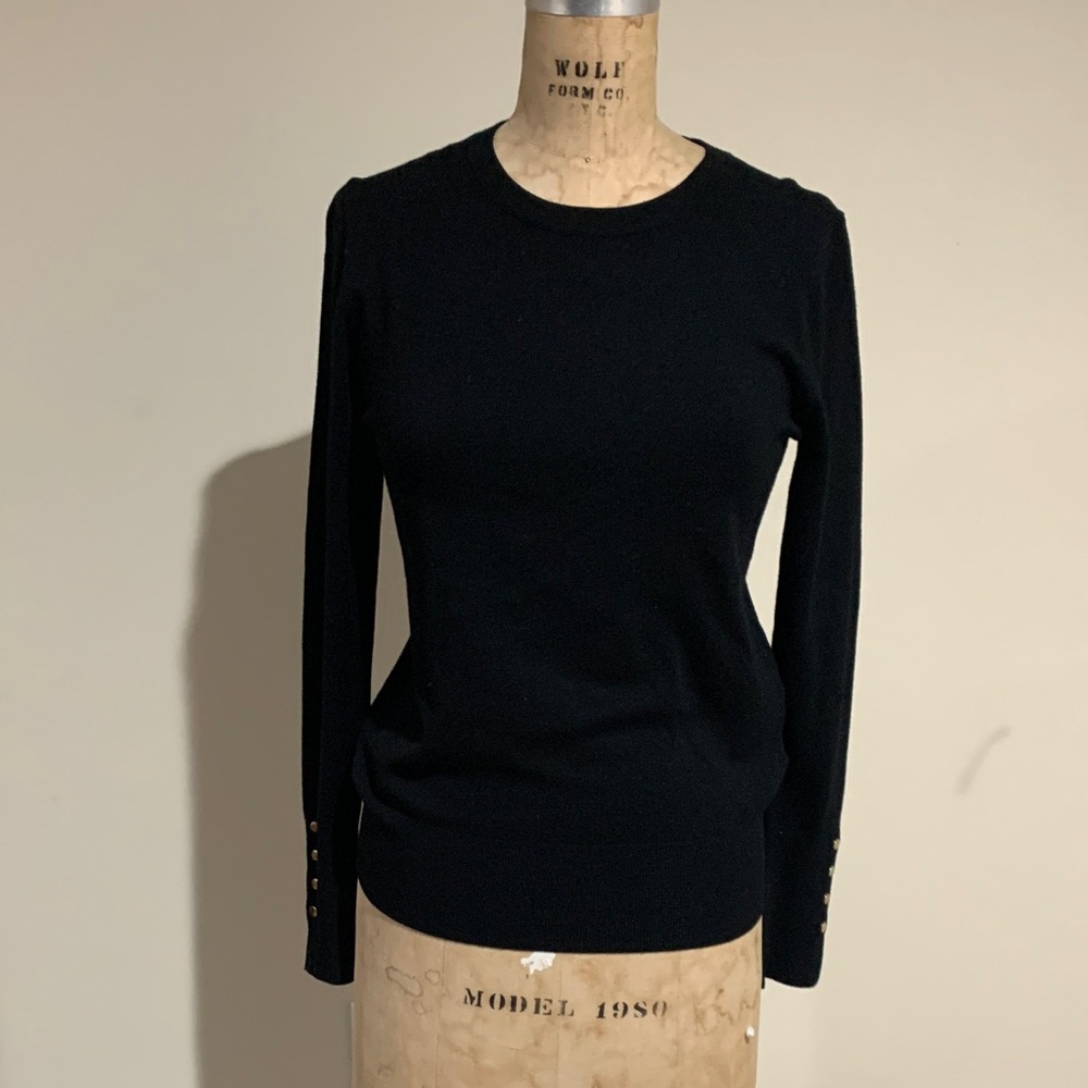 New no tags Zara Elegant Black Women's Top M